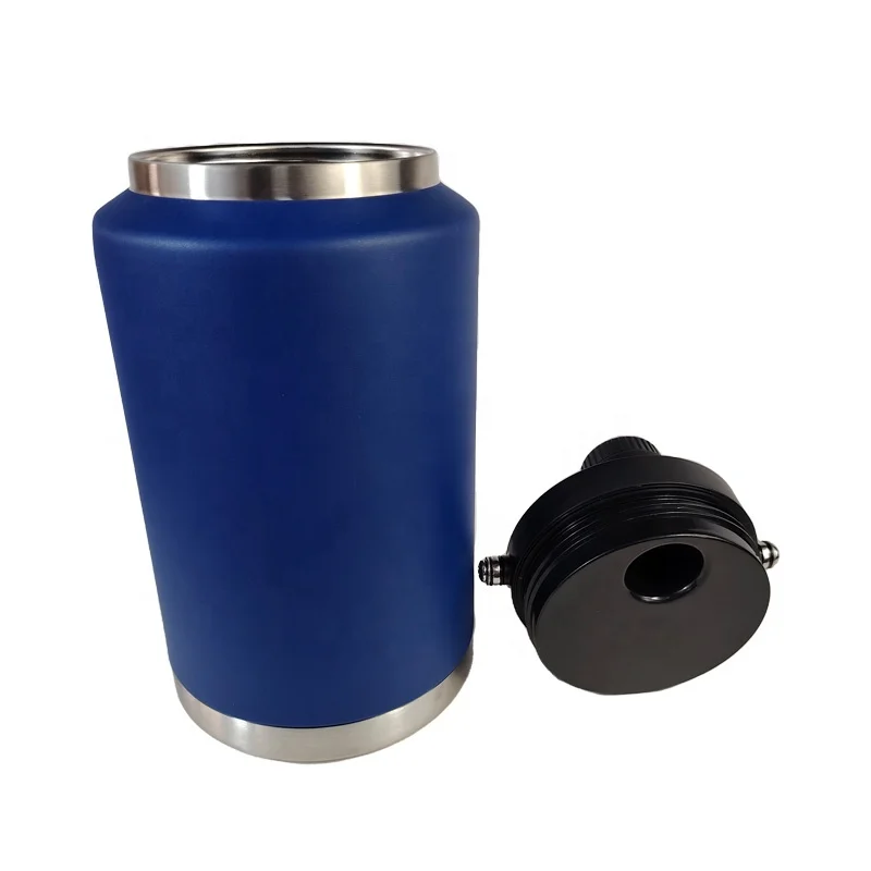 1 Gallon Water Bottle Vacuum Insulated Jug Double-Wall 18/8 Food-grade Stainless Steel 128oz Hot Cold Thermos for outdoor