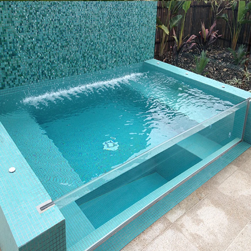 Customized High temperature resistance High Quality Thick Acrylic Glass Window Swimming Pool