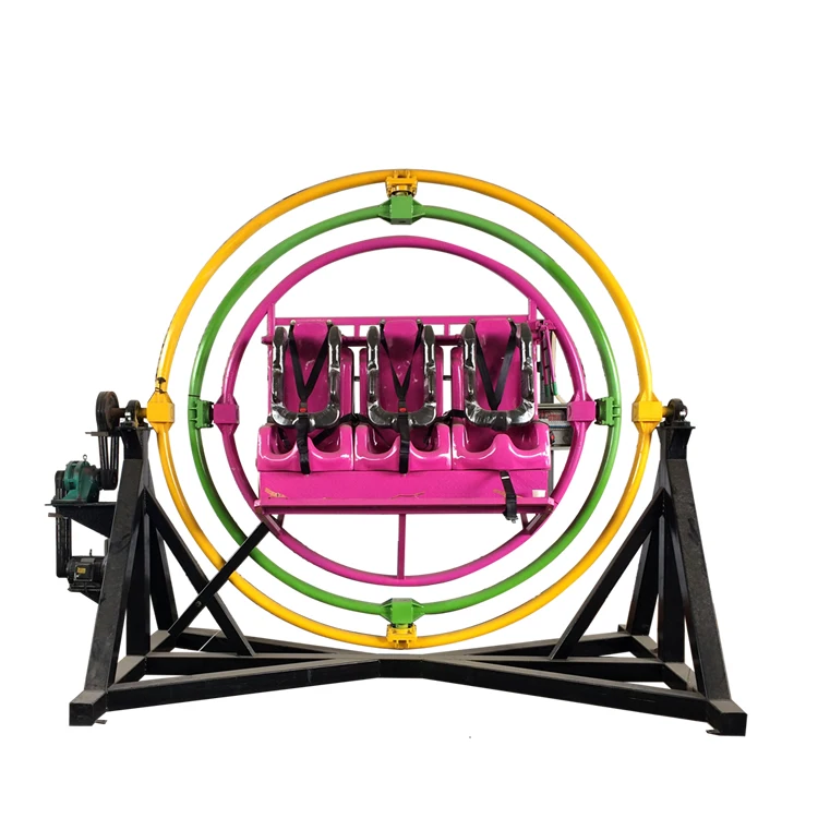 adult theme park 6 seats rotating ride other amusement park rides customized products space ring rotating ride For Sale
