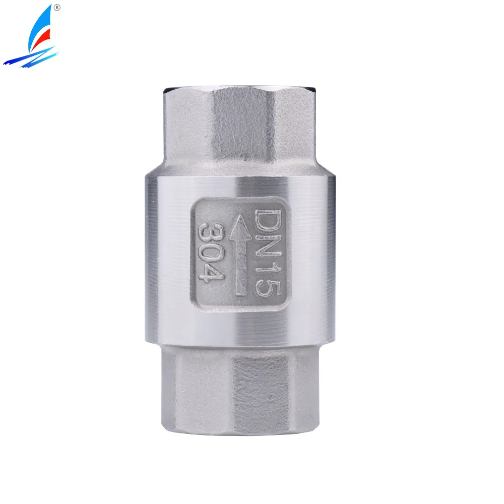 Stainless Steel  Vertical Check Valve Various Good Quality Efficient Purification Vertical Check Valve High Pressure Check Valve