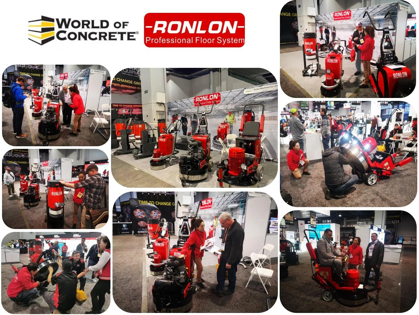 
Ronlon R430 edge floor grinding machine 