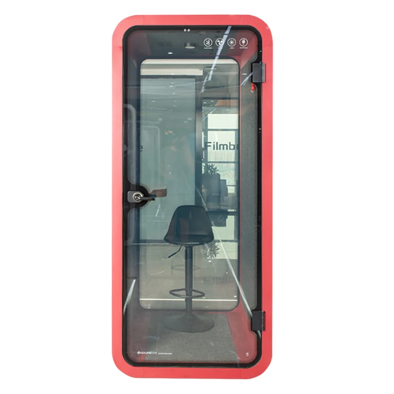 Oem Office Private Meeting Pods Movable Soundproof Telephone Booth
