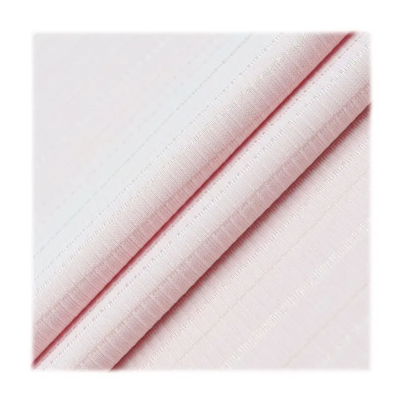 Knitted toothpick stripes 87nylon 13apsndex fabric for swimming