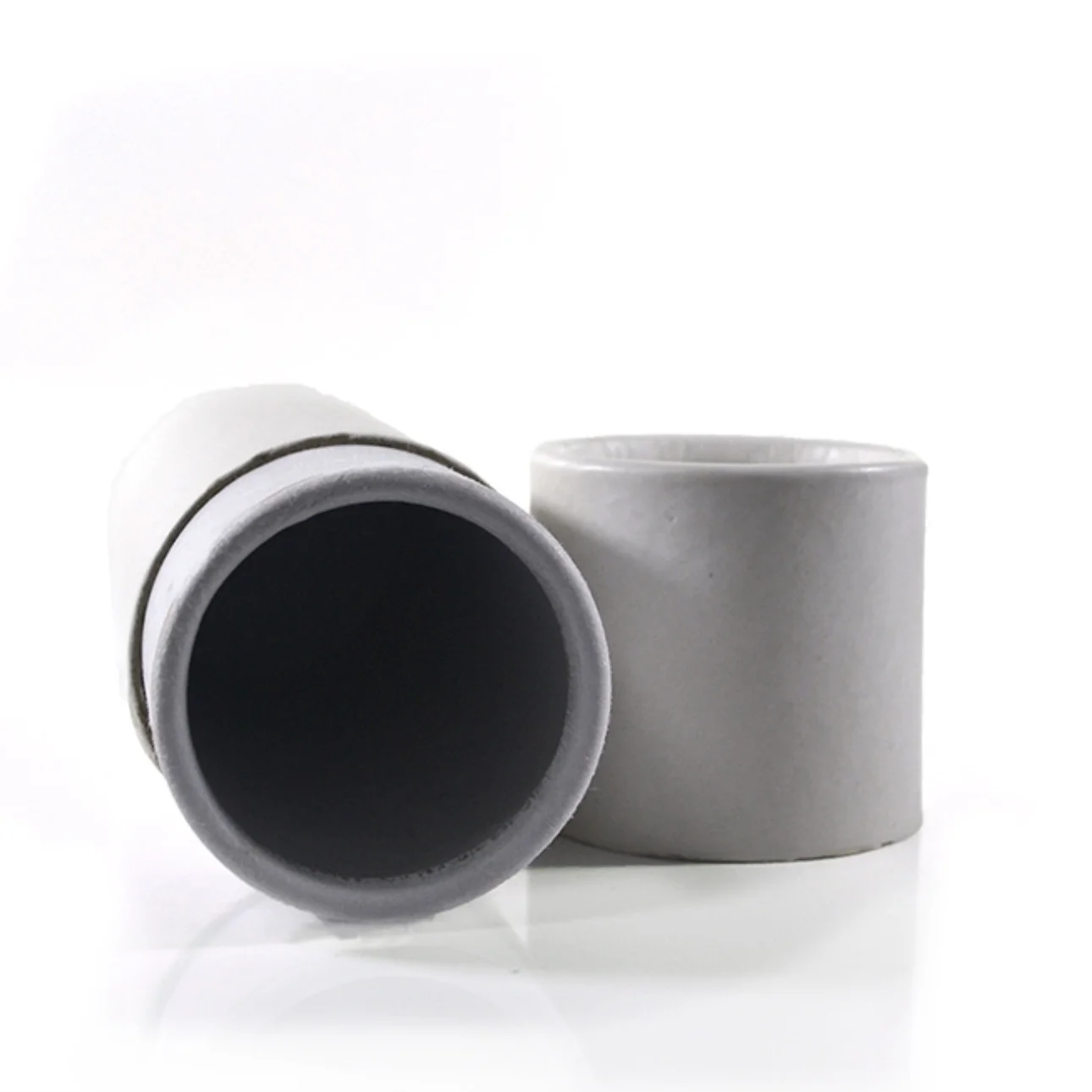 In stock 10ml 30ml 50ml cosmetic packaging recycled kraft cardboard white brown black paper