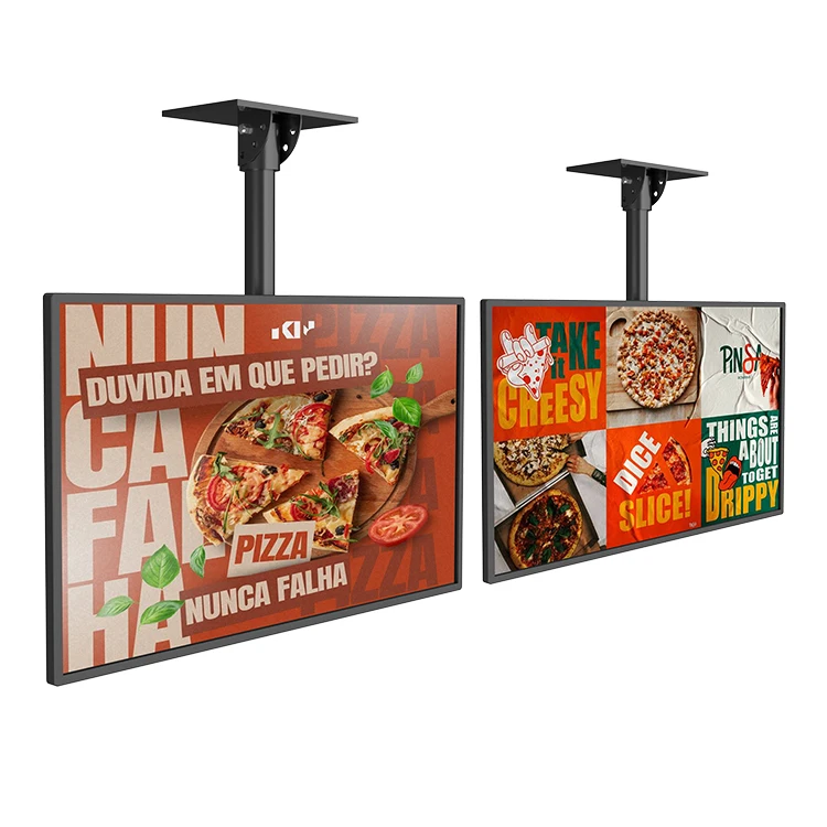 Best Selling 32 43 49 50 55 Inch 4k Media Player Menu Board LCD Advertisement Display Screen Digital Menu Boards For Restaurant