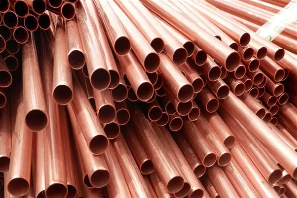 Медная трубка простая рифленая катушка для