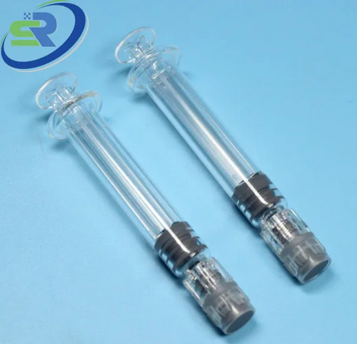 
Factory Supply Favourable Price Widespread Glass 1Ml Safety Syringe Without Needle 