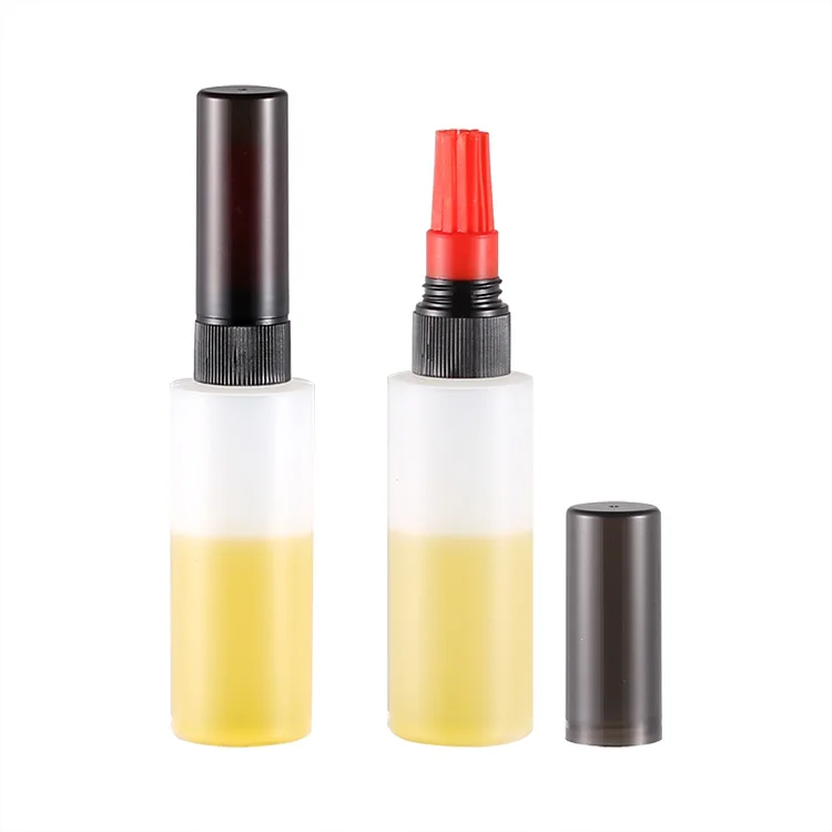 Kitchen Sauce Honey Oil Dressing Dispenser Bottle Silicone Basting Brush with Storage Bottle for BBQ Baking Brush Cooking Tool