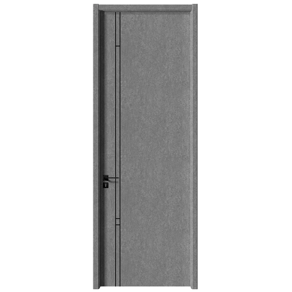 Latest Design Paint Free Melamine Hidden Room Doors Interior Solid Wood Doors Readymade Wooden Doors Price