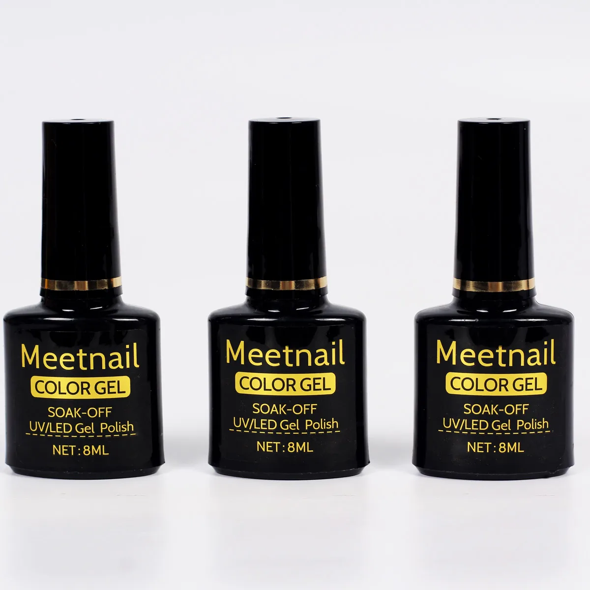 MEETNAIL OEM private label gel uv ongle professionnel gel nail polish set with nail salon builder poly nail gel set