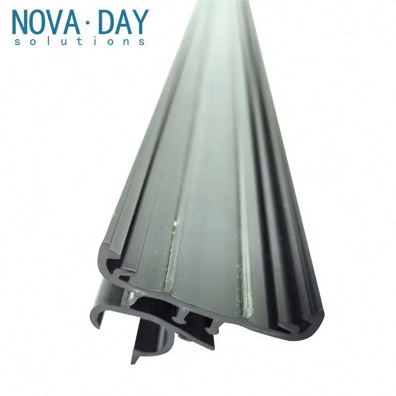 Novaday Supermarket Shelves Racks Plastic Label Holder Pvc Clear Display Racks Esl Electronic Shelf Label