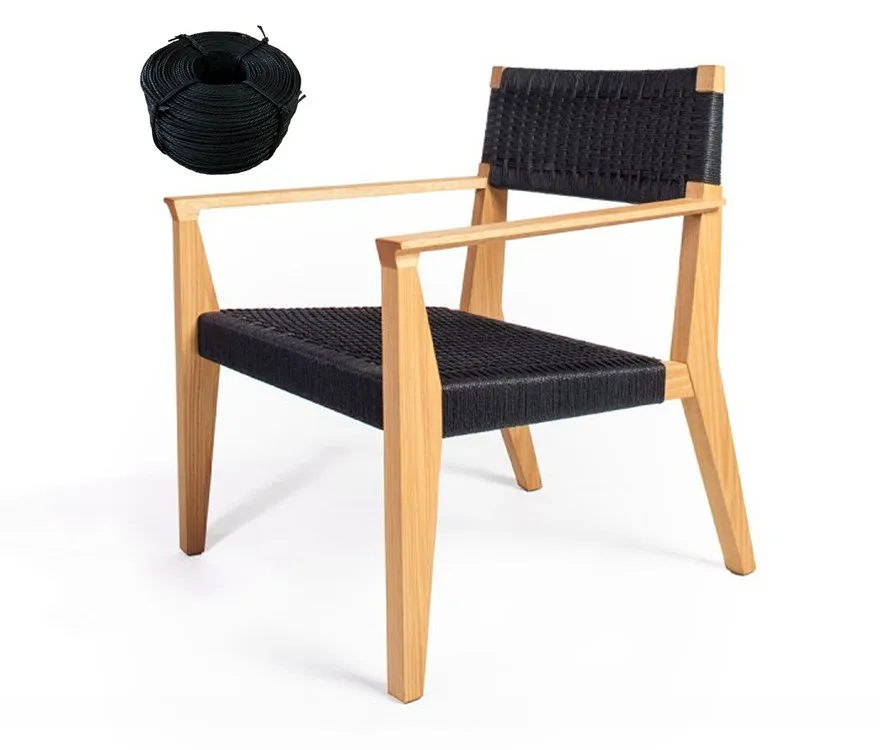 Instagram Style Biodegradable Paper Cord Waterproof Twisted Twine Paper Rope for Woven Chair