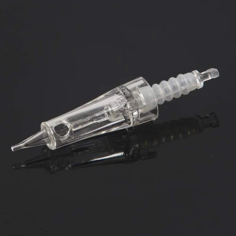 Картридж с тату-иглой 1Rl/3Rl/5Rl/7Rl/3F/5F/7F одноразовый Перманентный макияж бровей наностерильная текстурированная татуировочная