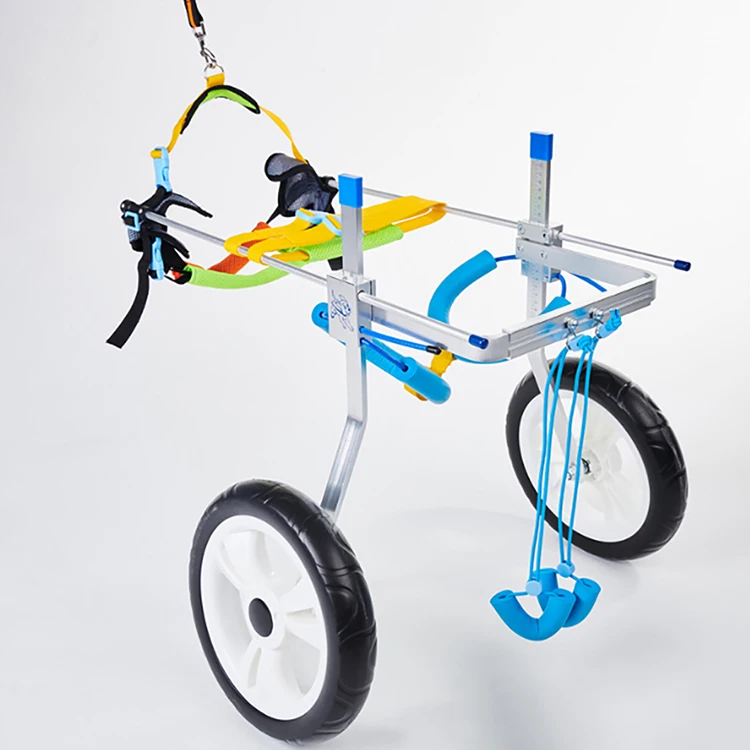 Hot Selling Pet Healthcare Assisted Walk Car Pet Wheelchair For Disabled Hind Legs Dog