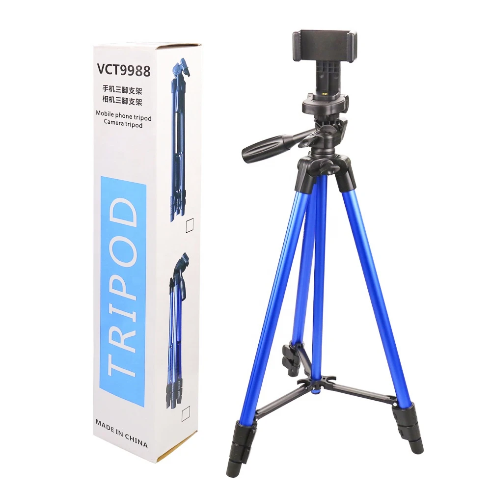 Aluminum alloy professional tripod flexible portable tripod ring light mobile phone tripod