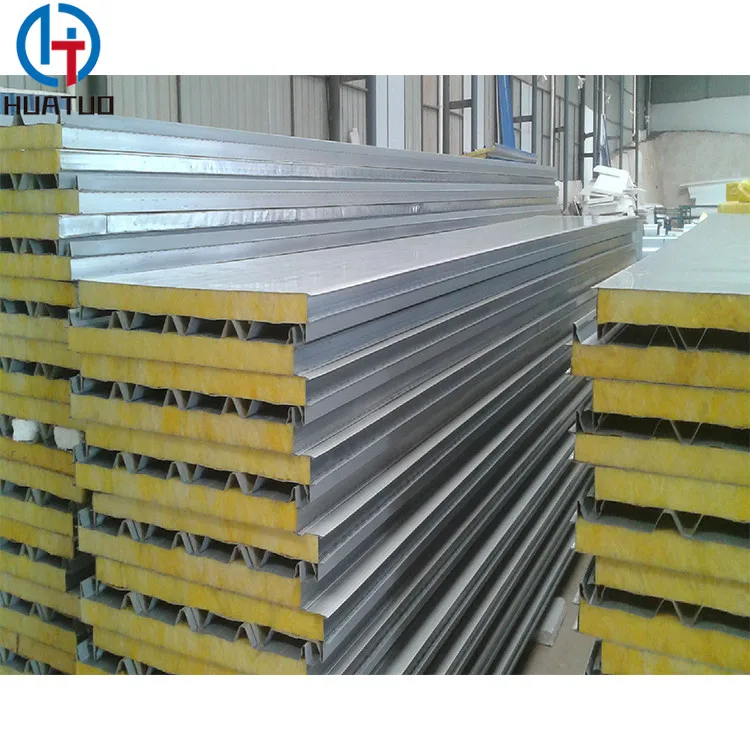 Hot Sale Philippines Standard Sandwich Panel PIR PU and Rock wool Price m2 Roof EPS Sandwich Panel