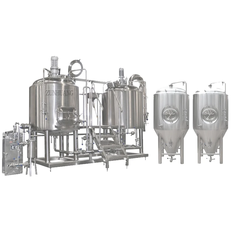 500L mini craft beer brewery machine micro beer brewing plant plant for sale