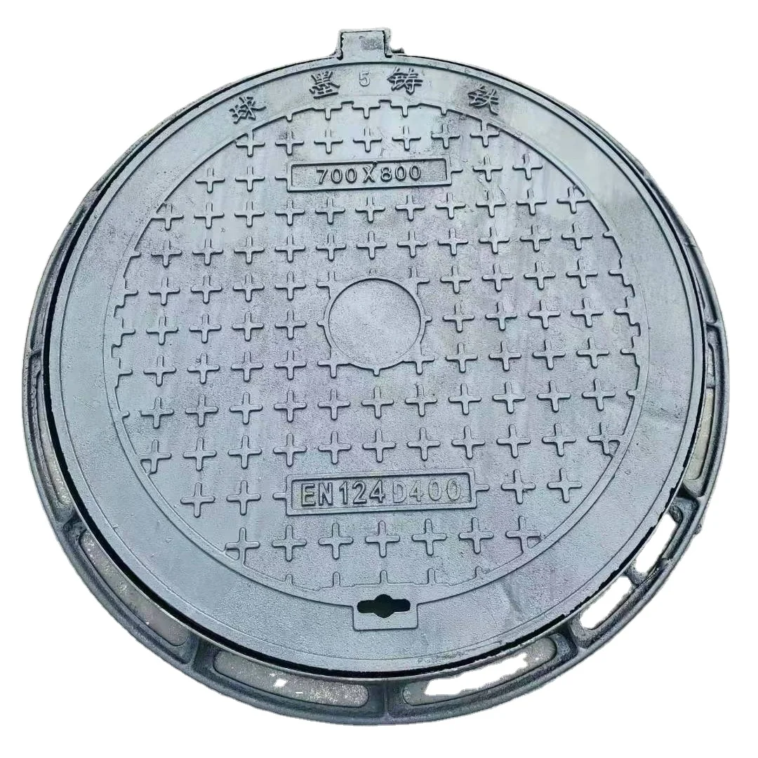 China Customized Ductile Iron Sealed Rainwater Round Square Manhole Cover D400