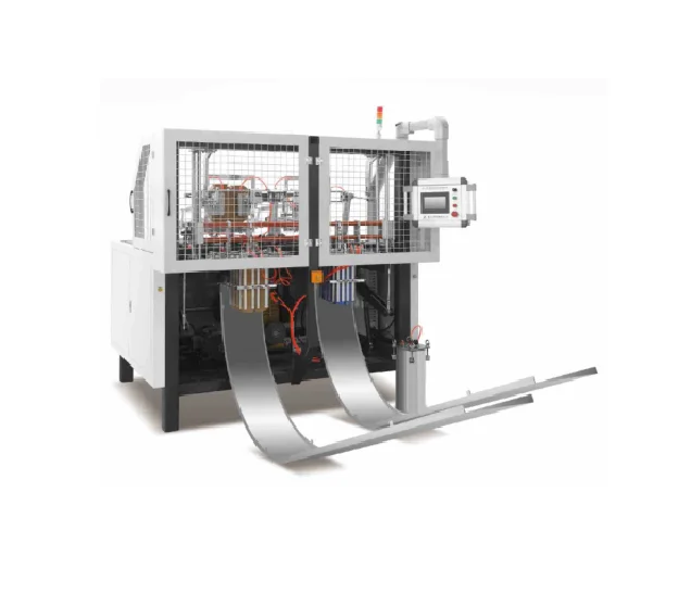 ZX-2000 biodegradable paper lunch box making machine, disposable paper bento lunch box machine