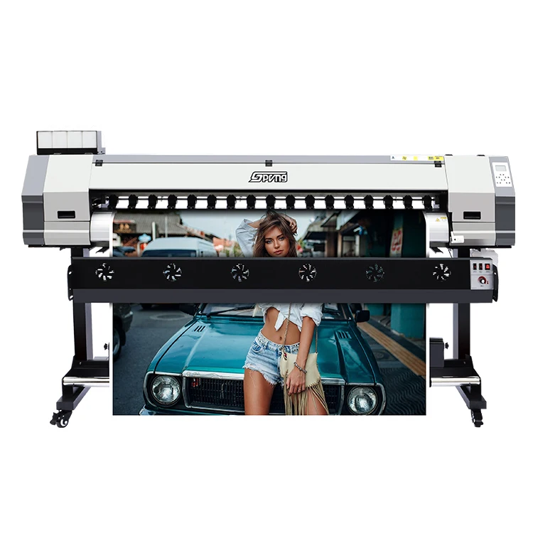 Factory 1.6m/1.8m 6ft XP600 DX5 large format ecosolvent inkjet printers printing machine plotter price