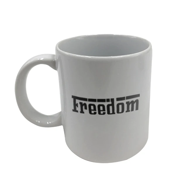  BSCI Promotional Logo Printed Amazon Ceramic Coffee Mugs