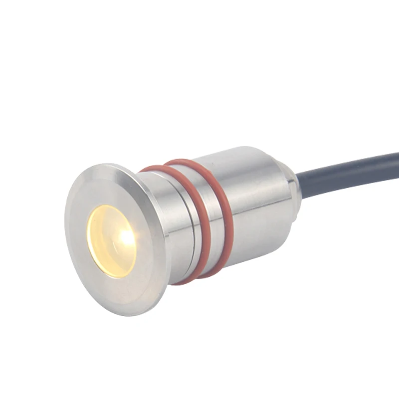 Landscape Waterproof Stair LED Stainless Steel Recessed Underground Mini Deck Lights