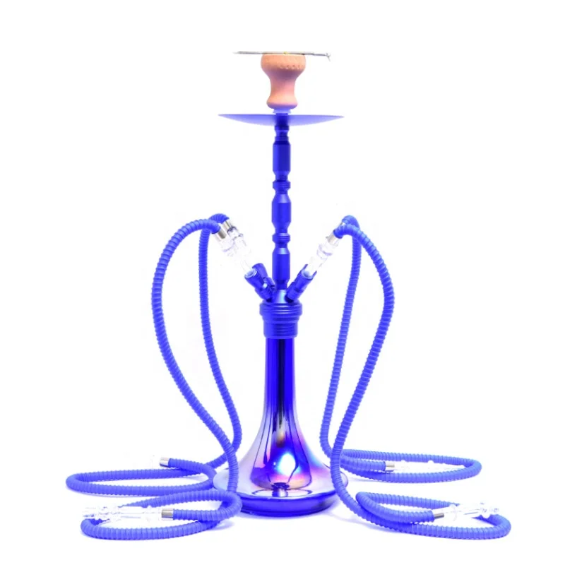 fashion four-pipe hookah new design glass Vases art glass shisha hookah