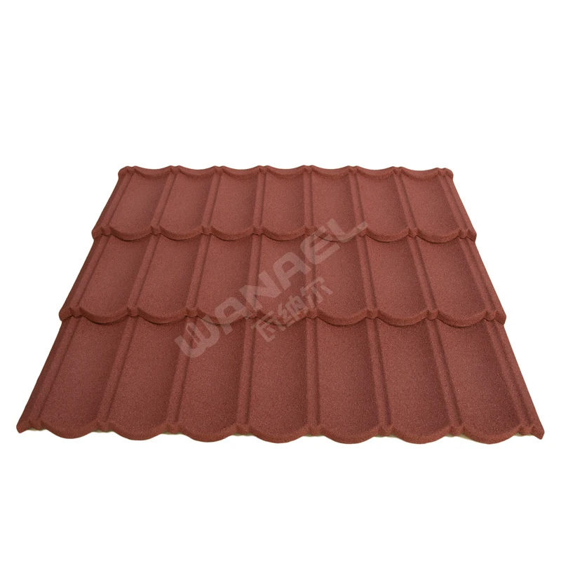 
Classical Wanael Low Cost Chinese Cheap Roofing Materials, No Maintenance And Durable Stone Coated Roof Tiles Sri Lanka 