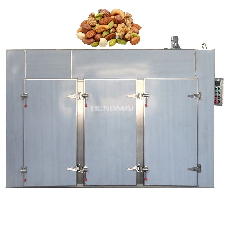 Hot air circulation oven almond nut and other food drying machine  industrial oven electric oven steam