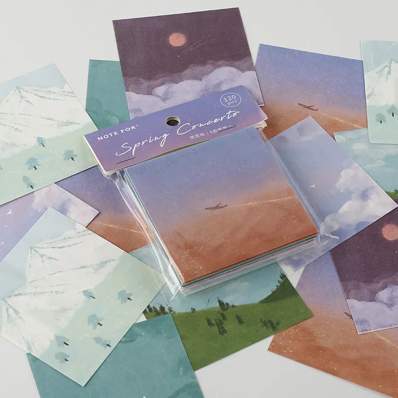 memo pad sticky note cute multicolor custom shapes for school diary writing notes