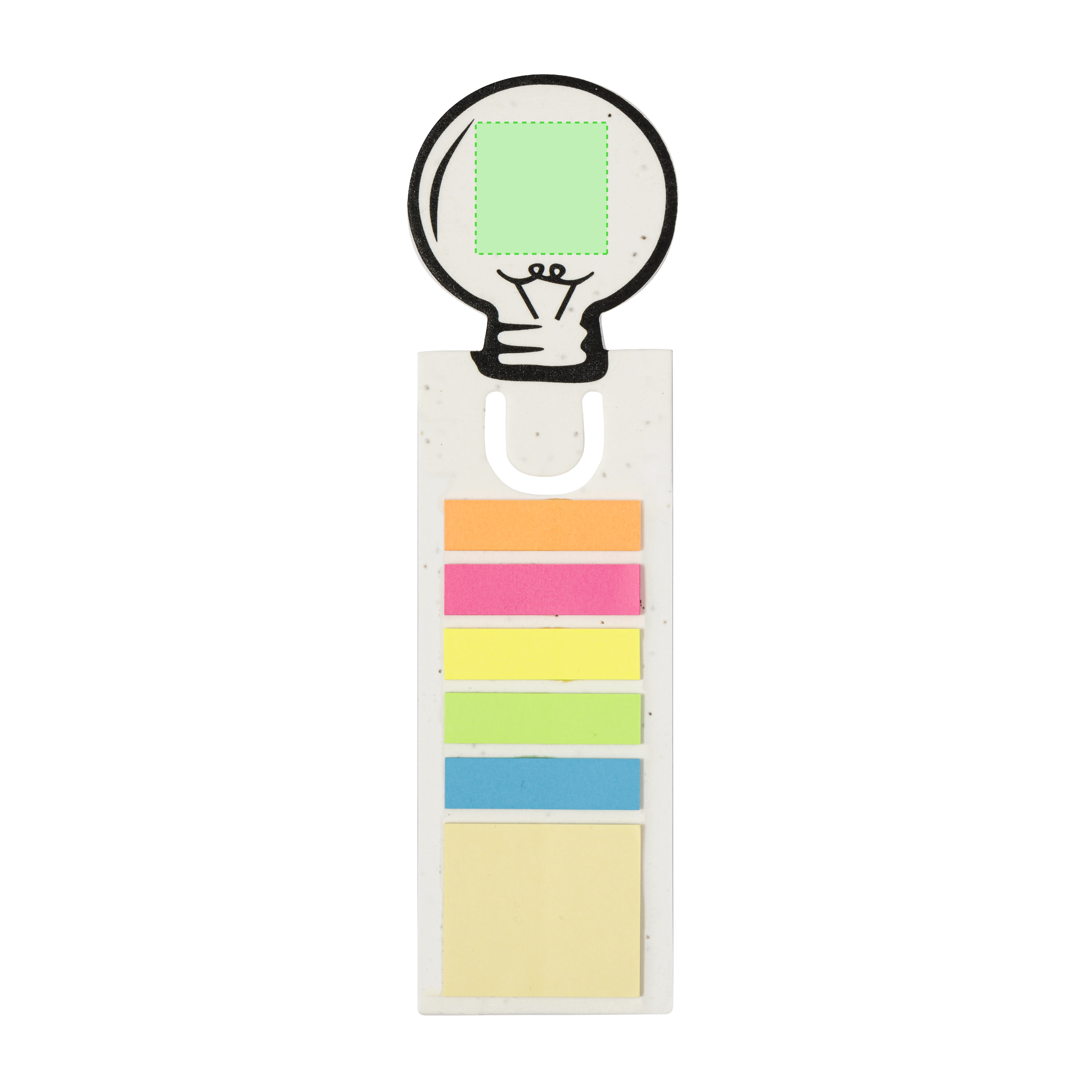 Seed paper bookmarks Page Markers Sticky Index Label memos Pasted Petunia Seed paper Pasted Note Markers Self-adhesive bookmarks