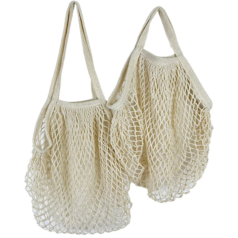 New Style Garlic Net Bag Factory Direct Sell Fashion Mesh Bag For Fruit Shopping Use Tote Oil Boom Net Mesh Bag