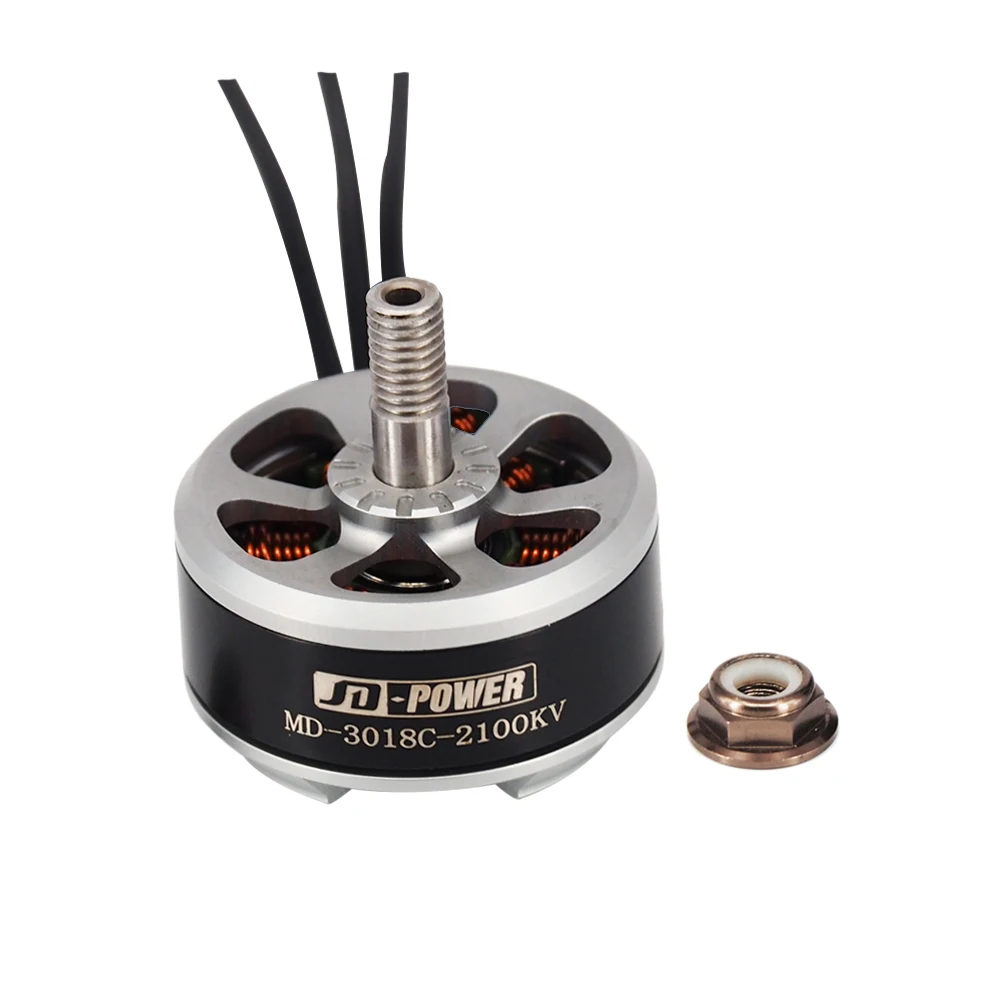 Высокое качество JD-мощность MD-3018C 2506 2100KV небольшой гоночный Дрон с видом от первого лица с бесщеточным двигателем вращение по часовой стрелке и против моделей многороторного квадрокоптера дрона для мультикоптера QAV 250