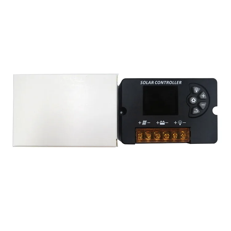 12V 24V PWM Solar Cell Battery Charge Controller 10A 20A 30A with Adjustable LCD Display Regulator
