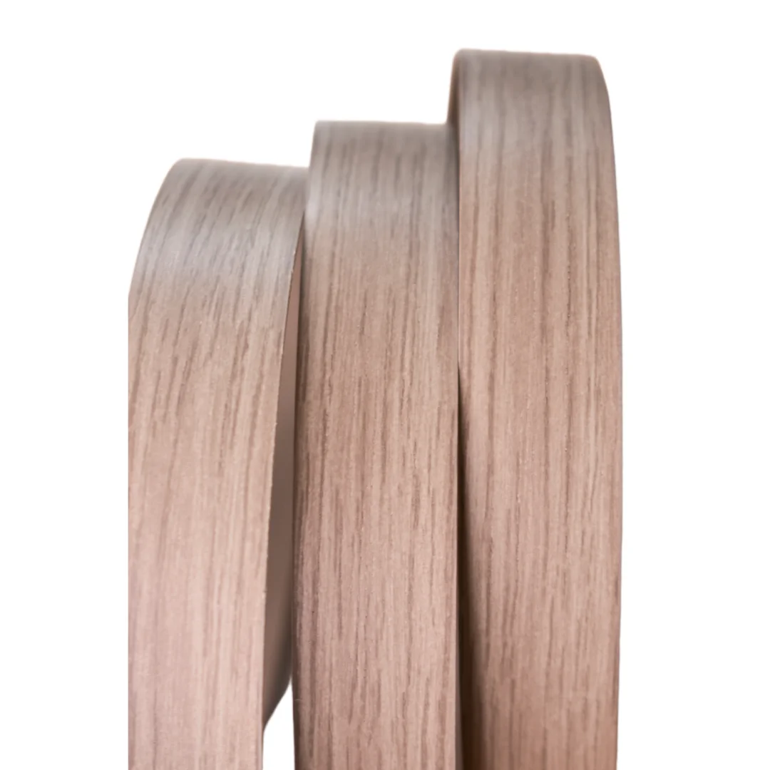 2024 Hot Selling High Quality Wood Grain PVC Edge Strips Factory Direct-Wood Grain Edge Banding Rolls