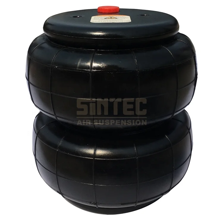 2S2600 Universal Double Convoluted Rubber Air Lift Ride Shock Bellow Bag Suspension Spring For Cars