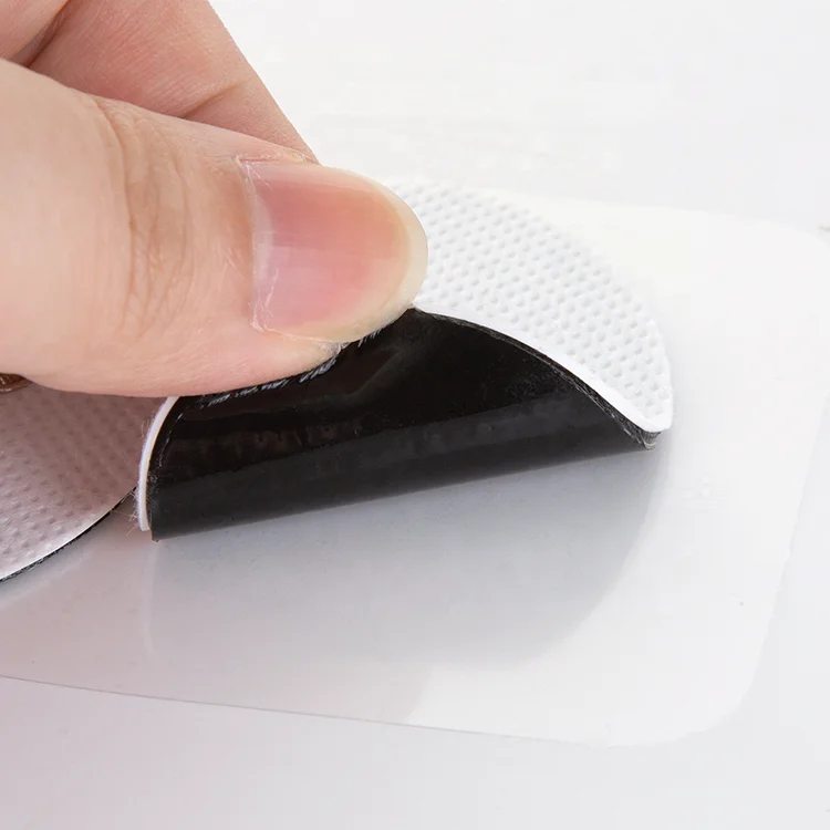 Replacement non-woven self-adhesive tens unit snap electrode pads with button