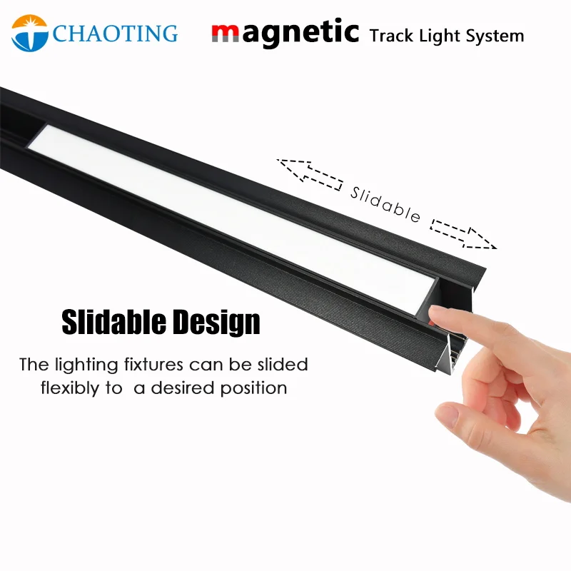 Современный умный светильник Tuya App 220 В 35 мм алюминиевый Магнитный Трековый встраиваемый Напольный СВЕТОДИОДНЫЙ Подвесной