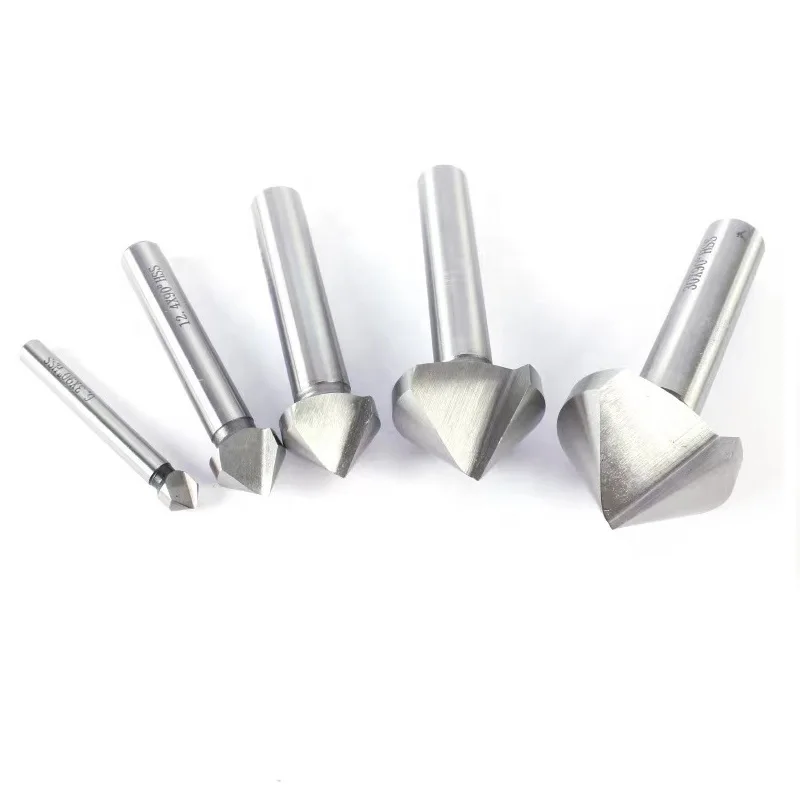 Factory High Quality HSSE-Uncoated 60 degree 3F Chamfer Cutter