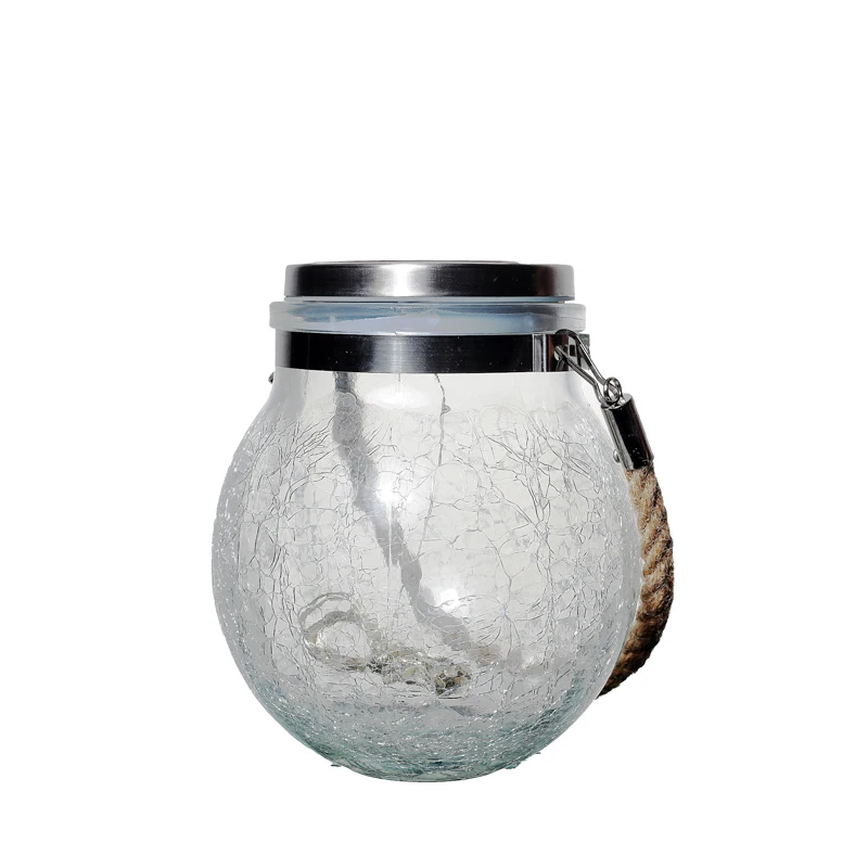 Домашнее украшение Amszon, лидер продаж, светильник с защитой от трещин, водонепроницаемый светильник на солнечной энергии, рождественские украшения, подарки