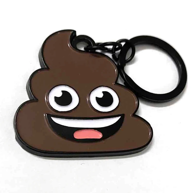 Custom Logo Zinc Alloy enamel  Metal Keychain