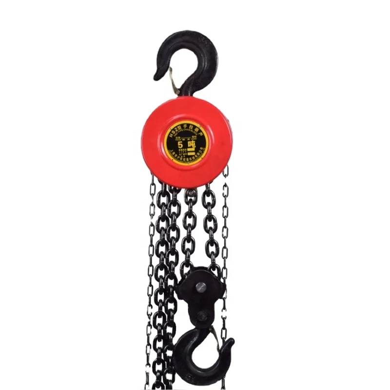 0.5-10 Ton Hand Operated Chain Pulley Block Chain Hoist Mini Crane Lift Manual Chain Hoist