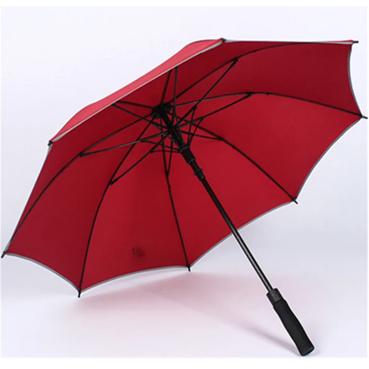Ovida EVA Handle Custom Logo Umbrella Cheap Price Pongee Fabric Umbrellas Waterproof And Windproof