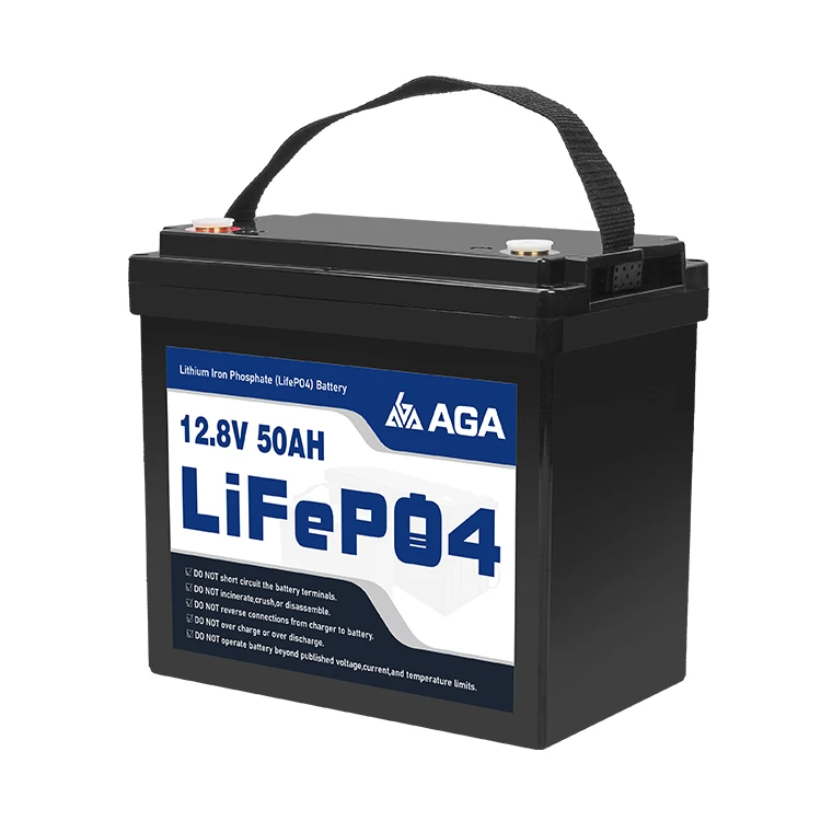 Литий-ионный фосфатный железо Lifepo4 аккумулятор глубокого цикла 50 Ач для солнечного хранения 12 В