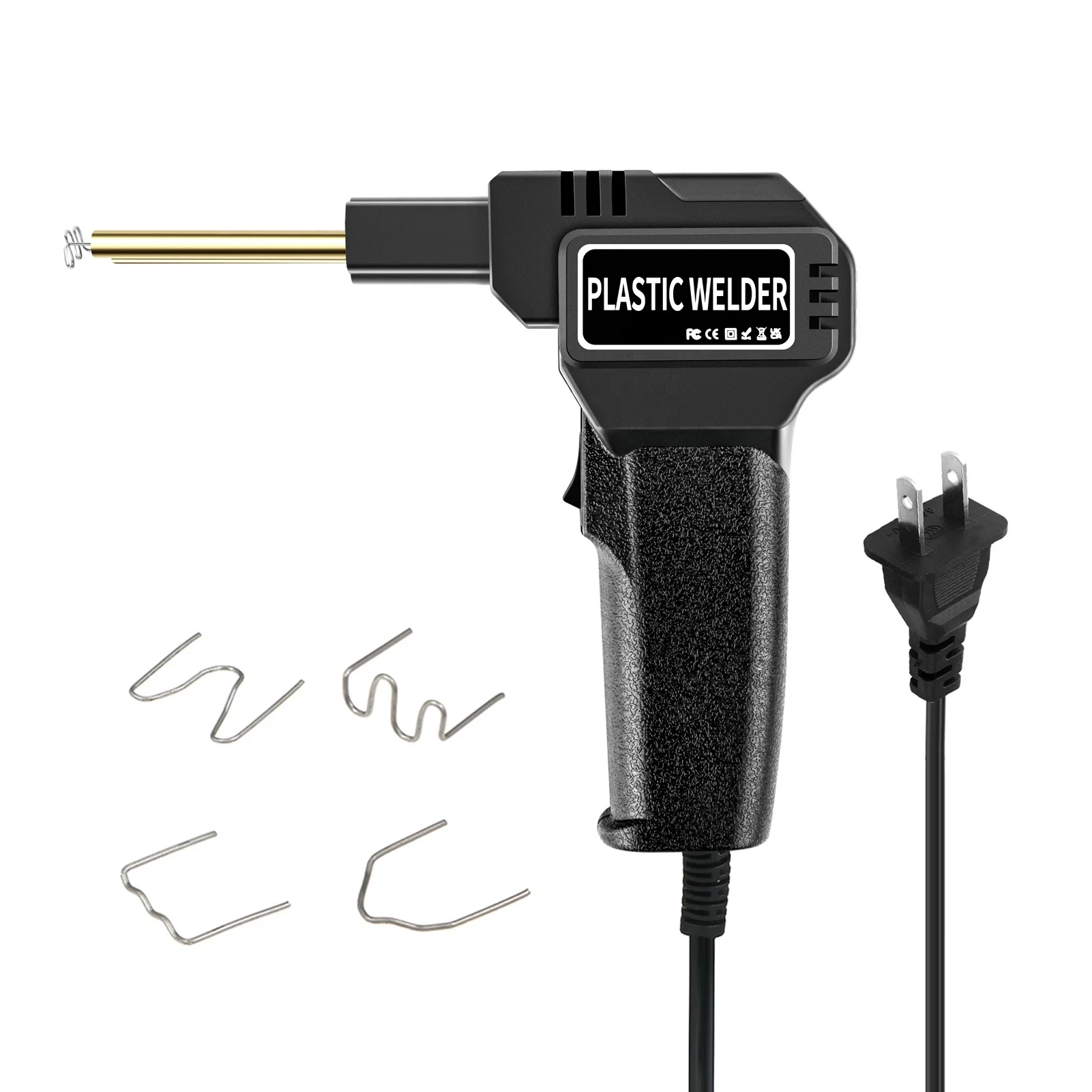 New 70W US plug Bumper repair plastic welding gun crack repair hot-melt welding stapler gun car front bumper tool welding