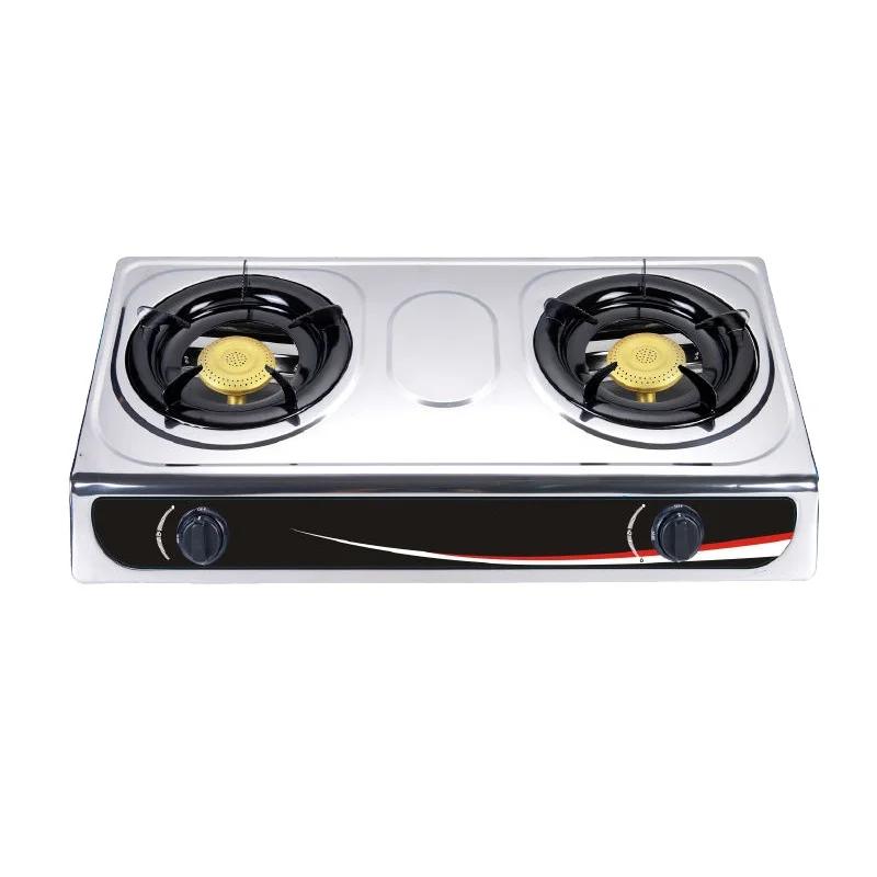 Portable single  burner gas stove of stainless steel