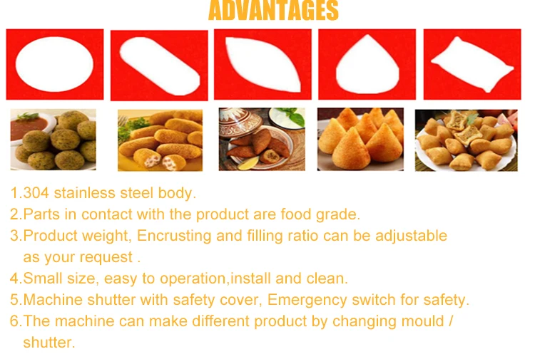 BNT-180 Muiti-functional machine Commercial Industrial Kubba Machine Croquette Forming Machine