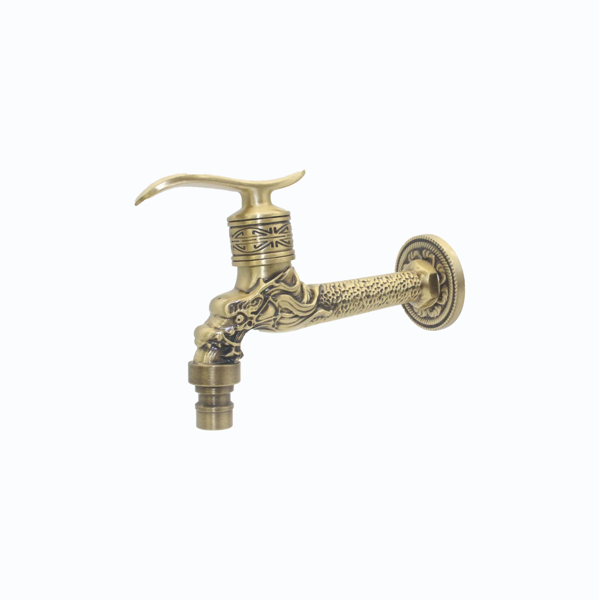 BANGQI European style New design faucet antique brass outdoor garden bibcock 1/2 sanwa bibcock