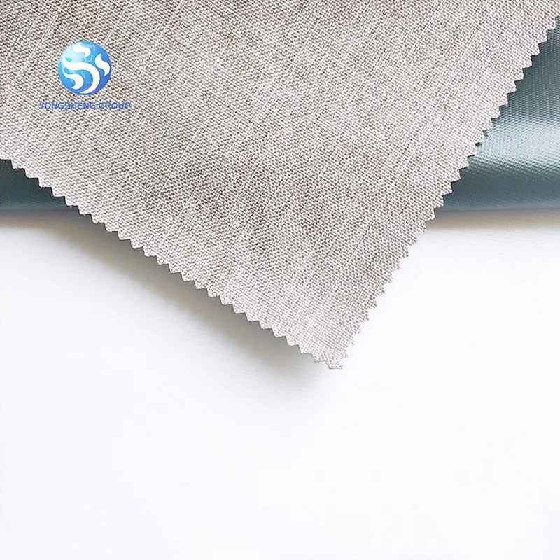 100% полиэстер экологичный водонепроницаемый Рециркулированный vac ламинированный двухцветный рюкзак из ткани Оксфорд