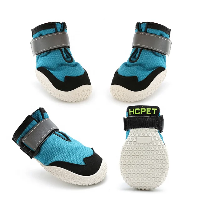 Non-slip Breathable Comfortable Dog Shoes Factory Wholesale All Season Can Wear Waterproof Customized Logo Modern Sustainable